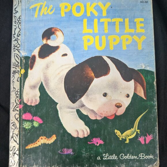 The Poky Little Puppy 1982 Forty-eighth Printing Little Golden Book #301-32 - Picture 1 of 1